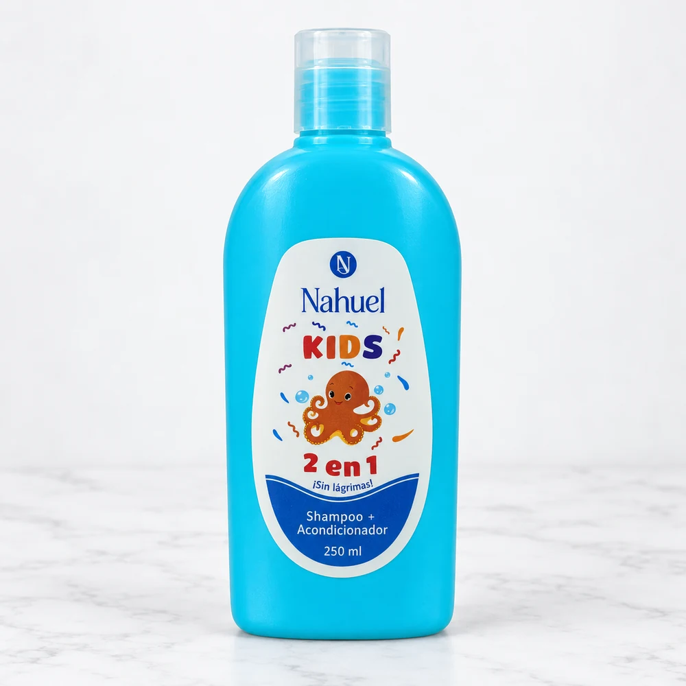 Shampoo y Acondicionador Kids 2 en 1 Nahuel